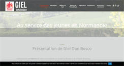 Desktop Screenshot of giel-don-bosco.org
